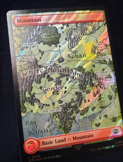 LotR Mountain Surge Foil. #720 Lord Of The Rings Magic the Gathering - Image 1