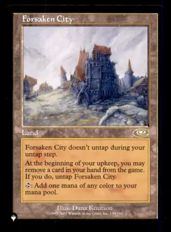 Forsaken City LP Light Play The List MTG [12506] - Image 1