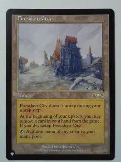 Forsaken City *Rare* Magic MtG x1 The List SP - Image 1