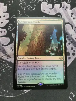 Overgrown Tomb Lorwyn Eclipsed Foil NM Shock Land MTG Magic The Gathering - Image 1