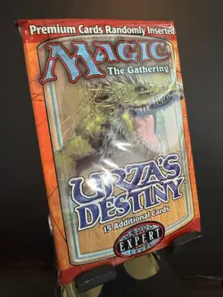 1996 Magic The Gathering | Urza's Destiny Factory Sealed Booster Pack (1) - Image 3