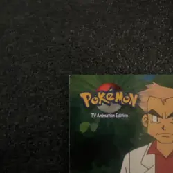 Pokemon Card - Professor Oak TV7 - TV Animation Edition - Topps Series 1 - Image 2