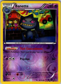 Banette (31) 31/108 XY - Roaring Skies Pokemon TCG LP-NM - Image 1