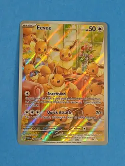 Pokemon Twilight Masquerade Eevee 188/167 Illustration Rare - Image 2