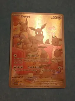 Pokemon Twilight Masquerade Eevee 188/167 Illustration Rare - Image 3