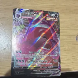 Pokemon Gengar VMAX Swsh08 Fusion Strike 157/264 Ultra Rare Full Art Holo 320 HP - Image 1
