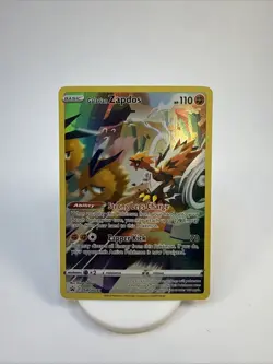 Pokemon Galarian Zapdos SWSH283 Holo Rare Promo Card Crown Zenith - Image 1