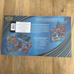 Pokemon Mega Charizard X ex Ultra Premium Collection Box Sealed New UPC - Image 2
