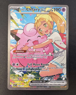 Lillie’s Clefairy EX 280/217 SIR Ascended Heroes English 2026 Pokemon TCG (MINT) - Image 1