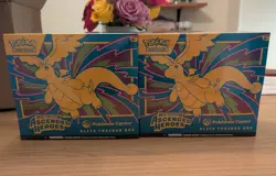 Pokemon Ascended Heroes Pokemon Center PKC ETB LOT OF 2 SHIPS TOMORROW MORNING - Image 1