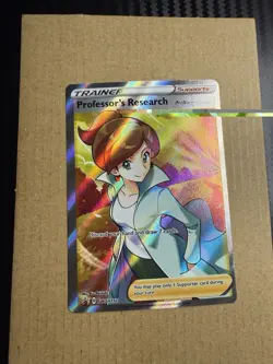 Pokemon Professor's Research SWSH152 Juniper Full Art Promo NM - Image 1