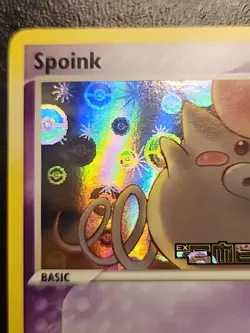 2005 Pokemon Emerald Spoink [Reverse Holo] #65/106 - Image 3