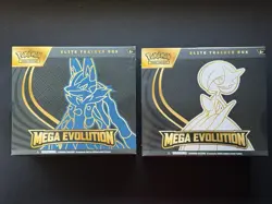 Pokemon Mega Evolution ETB(Lucario & Gardevoir) lot of 2 SEALED - Image 1