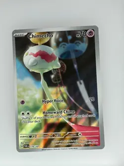 2024 Pokemon Twilight Masquerade Chimecho 179/167 NM - Image 1
