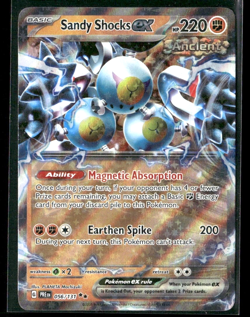 Sandy Shocks ex 056/131 Prismatic Evolutions (PRE) Double Rare Holo Pokemon TCG - Image 1