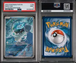 2023 POKEMON PAR EN-PARADOX RIFT 189 MANTYKE ILLUSTRATION RARE - PSA 9 Mint - Image 5