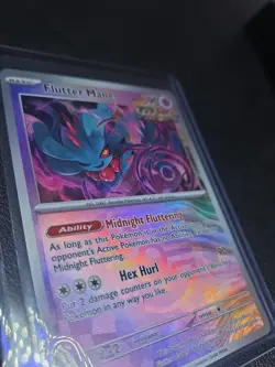 Flutter Mane Master Ball Holo 043/131 2025 Pokemon Prismatic Evolutions NM - Image 2