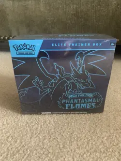 Pokemon Mega Evolution Phantasmal Flames Elite Trainer Box ETB Sealed NO RIPS - Image 1