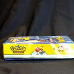 Pokemon Thunderstorm Gift Box Opened NEAR COMPLETE W/ 3 Boosters + SEALED Deck 742818062237 - Image 4