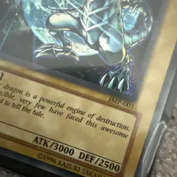 Yugioh SEALED Blue-Eyes White Dragon JMP-001 Ultra Rare Magazine Promo!! - Image 3