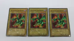 3x BLACKLAND FIRE DRAGON METAL UNLIMITED MRD-062 COMMON YUGIOH NM / UNPLAYED - Image 1