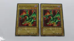 2x BLACKLAND FIRE DRAGON METAL RAIDERS 1ST EDITION MRD-062 COMMON YUGIOH NM - Image 1