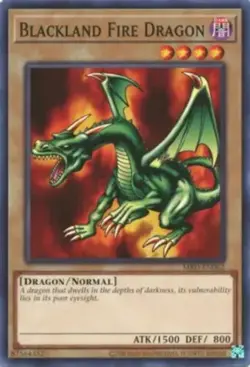 Blackland Fire Dragon MRD-062 Yugioh 25th Anniversary Common Metal Raiders - Image 1
