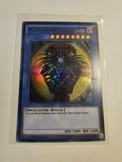 Yu-Gi-Oh! TCG Magician of Black Chaos Yugi's Legendary Decks YGLD-ENC01 1st... - Image 1