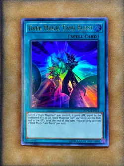 Yugioh Dark Magic Twin Burst DUPO-EN018 Ultra Rare NM - Image 1