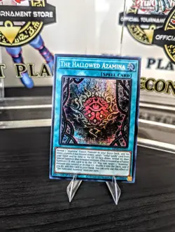 Yu-Gi-Oh! The Hallowed Azamina MP25-EN112 Prismatic Secret Rare - Image 1