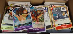TCG ONE PIECE 1000x BULK cards Common Uncommon and Rares - Image 1