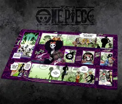 One Piece Table Playmat Brook OPCG TCG CCG Pad Trading Card Game Mat Mousepad - Image 1