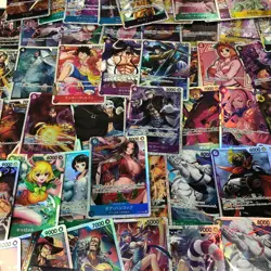 ONE PIECE TCG Authentic Lot Bulk Bundle Set 200 SR Super Rare Japanese Card Game - Image 5