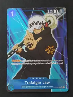 One Piece - Carte FR - Trafalgar Law - Common - Full Art Holo ST03-008 The Best - Image 1