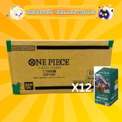 Japanese OP08 One Piece Card Game Two Legends 1 Case Sealed MY SELLER - Image 1