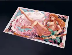 Nami One Piece Playmat With Zones OPCG TCG CCG Game Play Mat NEW - Image 1
