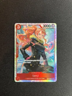 Sanji OP10-005 Royal Blood One Piece English TCG Super Rare SR - Image 1