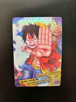 【U.S./DDP】ONE PIECE Card AR Carddass No.03-01 Luffy SR - Image 1