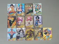 【U.S./DDP】ONE PIECE Card AR Carddass Total 13-Card Set - Image 1