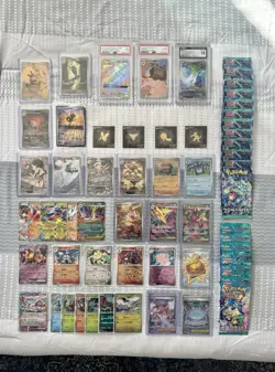 Pokemon Card Collection Lot PSA CGC Slabs + Singles Promos & Packs High Value! - Image 1