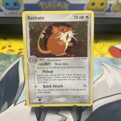 Pokemon Card - Raticate FireRed & LeafGreen 48/112 Reverse Holo - Image 1