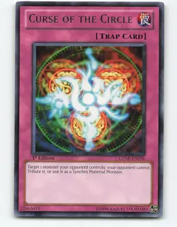Curse of the Circle #GENF-EN076 Rare 1st edition Yugioh Card - Image 1