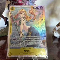 EB03-053 Nami English SR NM One Piece TCG Card Game - Image 1