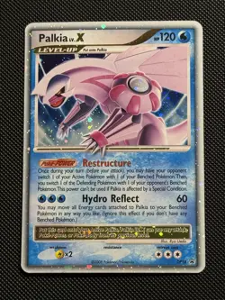 Pokemon Card 2008 Palkia LV.X DP18 Diamond & Pearl Level Up Promo Holo LP- NM! - Image 1