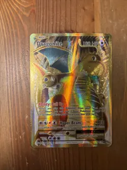Pokemon TCG Dragonite-EX Evolutions Full Art Holo Card 106/108 Ultra Rare - Image 1