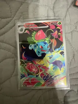 Ivysaur 134/132 Illustration Rare Mega Evolution Pokemon TCG Cards - Image 1
