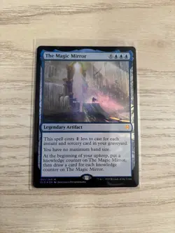 FOIL The Magic Mirror - MTG Magic The Gathering - THRONE OF ELDRAINE - NM Card - Image 1