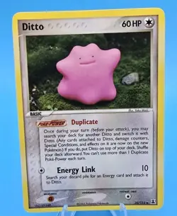 Pokemon TCG Ditto Delta Species 35/113 2005 Non-Holo Card - Image 1
