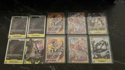 One Piece Japanese and English card lot, alternate arts, SR, and SEC near mint - Image 1