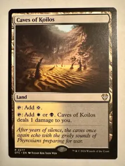 Caves of Koilos OTC NM MTG Commander - Image 1